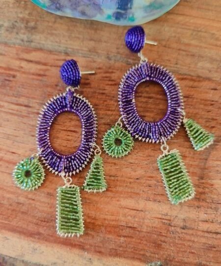 Party Wear Sparkle Nights Woven/Metal Dangler